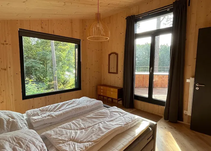 Haus 11 In Mit Seeblick Und Sauna * Templin